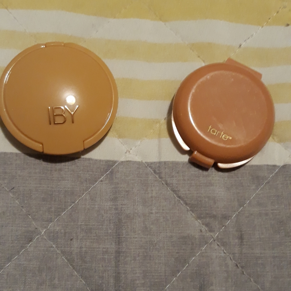 IBY highlighter and Tarte blush combo